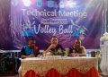 Wasit Nasional, Yos Rinaldy dan Elli Singerin memimpin technical meeting, di AFU resort, 13 September 2022.