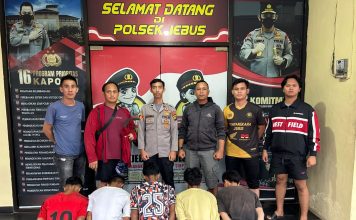 Pelaku Pengeroyokan Menggunakan Senjata Tajam di Desa Tumbak Petar Kecamatan Jebus Berhasil Diringkus Tim Reserse Polsek Jebus