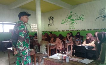 Program Babinsa Masuk Sekolah, TNI Bentuk Generasi Berjiwa Patriotik
