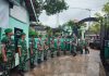 Kasiter Kasrem 084/Bhaskara Jaya Cek Kondisi Koramil Jajaran Kodim 0827/Sumenep