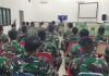 Prajurit, PNS dan Persit Kodim 0827/Sumenep Ikuti Zoom Asistensi Bintal TNI AD