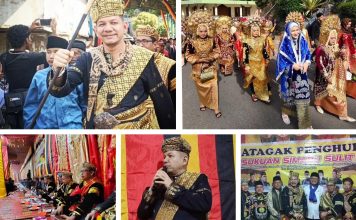 Ketua Umum Pemuda Minang Dilewakan (Dikukuhkan) Jadi Datuk Kepala Suku Kaum Simabua Sulit Air, Cumati, Koto, Pilliang