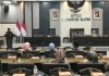 Rapat Paripurna DPRD Kabupaten Blitar Agenda Penyampaian Jawaban Bupati Atas PU Fraksi terhadap Ranperda Pertanggungjawaban APBD 2024