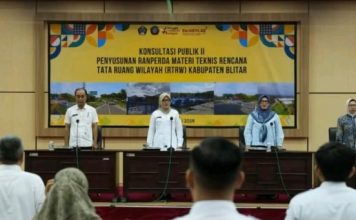 Wakil Ketua DPRD Blitar Hadiri Konsultasi Publik Revisi RTRW 2025