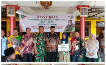 Warga Batang Batang Daya Terima BLT-DD Tahap III, Sekaligus Bahas Rencana Kerja Desa 2026