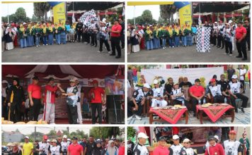 Dandim 0827/Sumenep Meriahkan Jalan Sehat HUT ke-80 PGRI dan HGN 2025