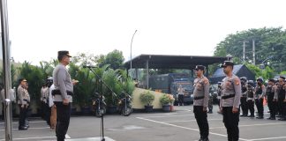 Peluncuran Tim Patroli “Jaga Jakarta” dan Program “Jabar Manunggal” di Bekasi Kota