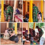 Perkuat Sinergi, Babinsa Kolaborasi dengan Tenaga Kesehatan di Posyandu Desa Kolpo