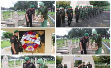 Kodim 0827/Sumenep Gelar Ziarah ke TMP Jokotole Peringati Hari Juang TNI AD 2025