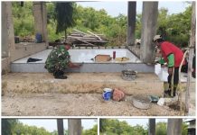 Karya Bhakti Babinsa Koramil Saronggi, Kepedulian Nyata untuk Warga Desa Pagarbatu
