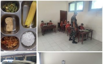Kawal Program Makan Bergizi Gratis, Babinsa Dampingi Penyaluran untuk Ribuan Siswa di Batang Batang