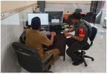Catat Tulis Dan Simpan Sebagai Acuhan Data Terbaru, Babinsa Laksanakan Pulldata Ter Di Desa