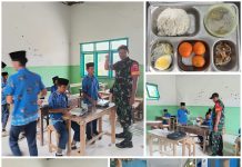 Ribuan Siswa di Batang Batang Terima MBG, Babinsa Pastikan Kualitas dan Ketepatan Distribusi