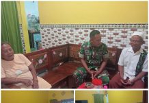 Jalin Kedekatan dengan Warga, Babinsa Sertu Sholikin Laksanakan Anjangsana ke Ketua RW