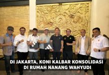 Sambut PON 2028, KONI Kalbar Konsolidasi di Rumah Ketua Cabor Sambo Nanang Wahyudi