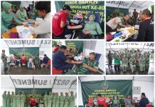 Persit KCK Kodim 0827 Gelar Donor Darah di Sumenep, Kumpulkan Ratusan Kantong Darah