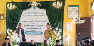 SDN Batang Batang Daya II Memperingati Isra’ Mi’raj Bersama Seluruh Siswa dan Wali Murid