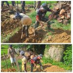 Semangat Satgas TMMD ke-127 Kodim 0827/Sumenep Laksanakan Penggalian Lubang MCK di Desa Mandala