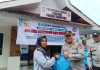 Polsek Sekupang Bersama Hopeng Grup Gelar Bakti Sosial Ramadhan, Bagikan 100 Paket Sembako untuk Masyarakat