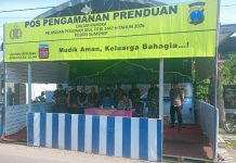 Pos Pam Pragaan Siaga, TNI-Polri Pastikan Situasi Idul Fitri Tetap Kondusif