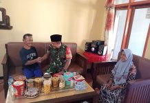 Babinsa Koramil Saronggi Perkuat Silaturahmi Melalui Halal Bihalal Bersama Warga