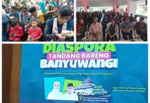 Tandang Bareng, Diaspora Dijamu Kuliner Khas Suku Osing