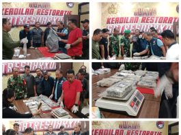 Babinsa Koramil 0827/23 Giligenting Amankan Temuan Warga Diduga Kokain