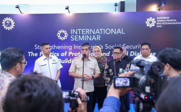 Menaker: Perluasan Jaminan Sosial Harus Menjangkau Pekerja Informal