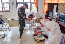 MBG Arjasa–Kangayan Dikawal Ketat, Babinsa Turun di Semua Tahap