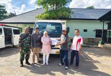 Dua Truk Fuso Koperasi Merah Putih Tiba di Kodim Sumenep, Siap Perkuat Distribusi Desa