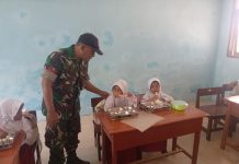 TNI Kawal Program MBG di Sumenep, Ribuan Pelajar Terima Asupan Bergizi