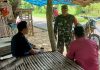 Serma Bejo Sambangi Warga di Desa Aenganyar Kecamatan Kepulauan Giligenting