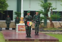 Kasdim Sumenep Pimpin Upacara 17an, Bacakan Amanat KASAD