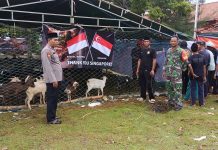 Koptu Anton Laksanakan Pendampingan Penyaluran Hewan Kurban di Pondok Pesantren Kecamatan Ra’as