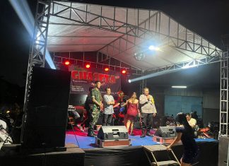 Polsek Cikarang Pusat, TNI, dan Pemdes Sukamahi Gelar Patroli 3 Pilar di Kampung Tembong Gunung
