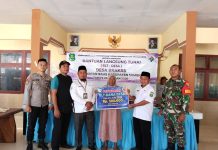 Babinsa Raas Dampingi Penyaluran BLT Dana Desa di Brakas
