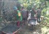 Babinsa dan Warga Desa Juluk Kompak Cor Jalan, Wujud Nyata Semangat Gotong Royong