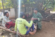 Babinsa Pasongsongan Pererat Silaturahmi Melalui Komsos Bersama Warga Dusun Pakotan