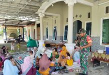 Babinsa Muangan Aktif Dampingi Posyandu, Wujudkan Generasi Sehat dan Bebas Stunting