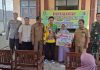Warga Aenganyar Terima BLT Enam Bulan Sekaligus, Babinsa Turun Mengawal