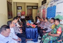 Koramil Gapura Beri Kejutan HUT Bhayangkara di Mapolsek, Begini Suasananya