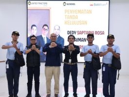 PTBA dan UT School Luluskan 19 Putra Daerah Tanjung Enim melalui Program Basic Mechanic Course