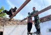 Babinsa Koramil Bluto Bantu Rehab RTLH Warga melalui Karya Bakti Skala Besar TNI AD