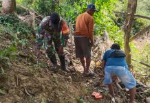 Enam Hari Gotong Royong, Lokasi Jembatan KBSB di Pasongsongan Kian Siap Dibangun