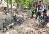 Babinsa Koramil 0827/10 Ambunten Mulai Pembangunan Jembatan KBSB, Wujud Nyata TNI AD Hadir Bangun Infrastruktur Desa