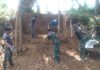 Bakti TNI AD di Kecamatan Pasongsongan Dimulai dengan Pembuatan Pondasi Jembatan