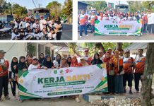 Dekopinda Sumenep Gelar Gotong Royong Mewarnai Harkopnas ke-79