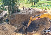 Ekskavator Mulai Bekerja, Bakti TNI AD Bangun Jembatan Karang