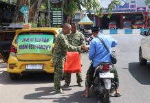 Jumat Berkah Kodim Sumenep, Berbagi Nasi Kotak untuk Masyarakat