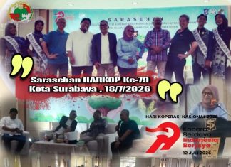 Koperasi Surabaya Gelar Sarasehan Sambut Harkop Ke 79
